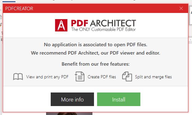 shows when I use pdfcreator creating a pdf
