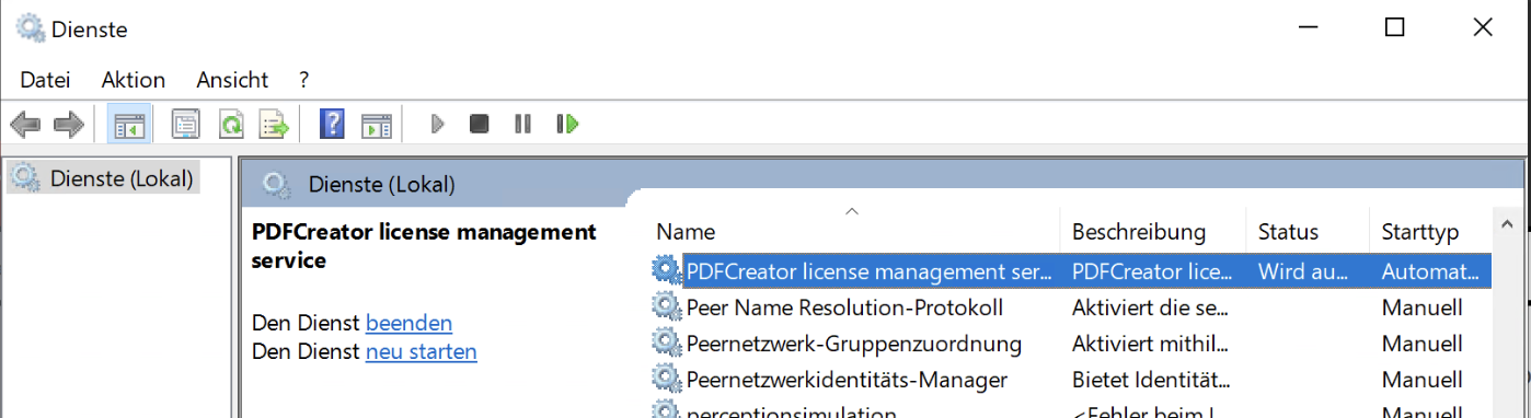 Postgresql restart
