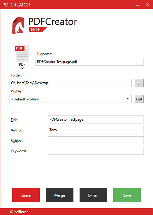 udrydde Måske Rød dato PDF Creator dialog does not show up when printing to pdf anymore -  PDFCreator English - pdfforge forums